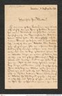 Nachlass Franz Steindachner, Brief von Hermann Krauss an Franz Steindachner (08.09.1880), Inv.Nr. 279.01, Seite 1